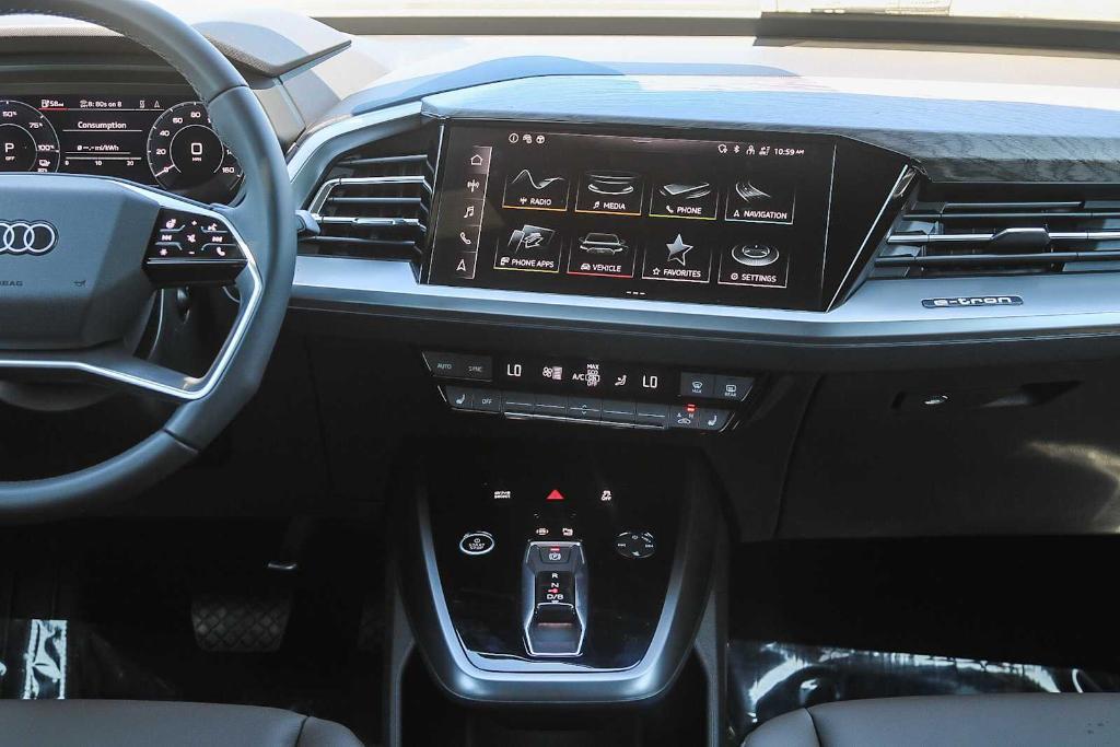 new 2025 Audi Q4 e-tron car, priced at $55,675