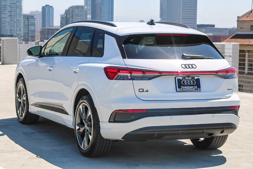 new 2025 Audi Q4 e-tron car, priced at $55,675