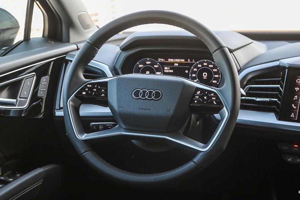 new 2025 Audi Q4 e-tron car, priced at $59,835