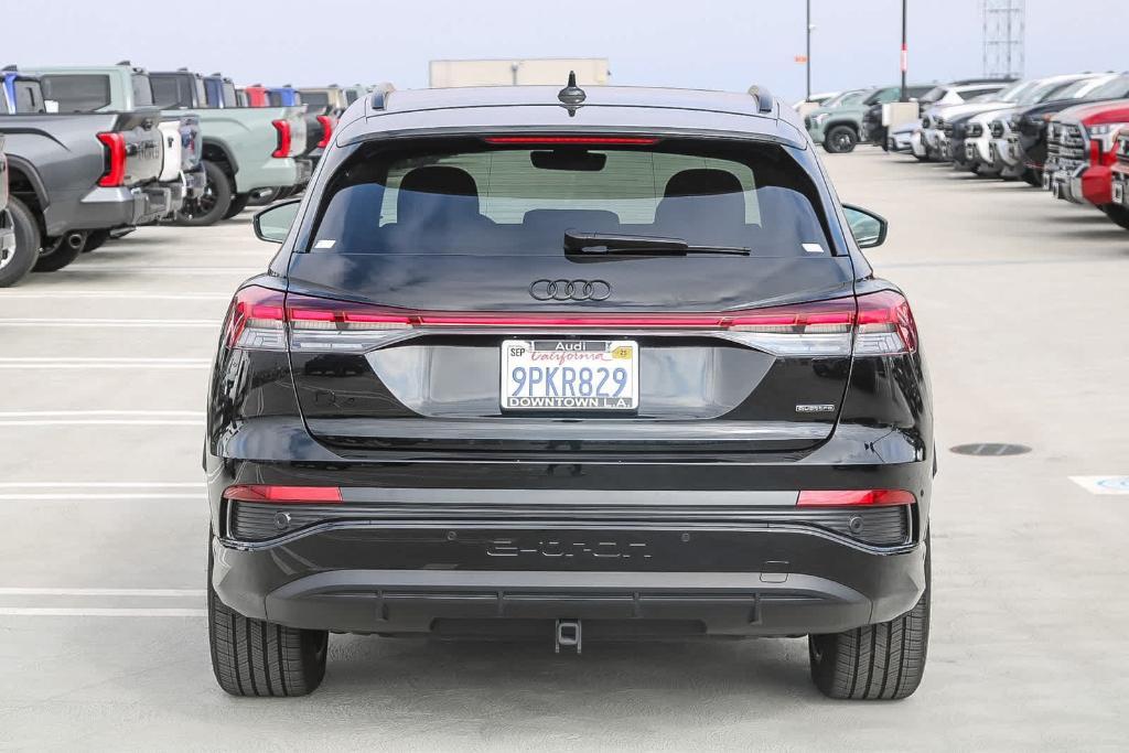 used 2024 Audi Q4 e-tron car, priced at $42,993