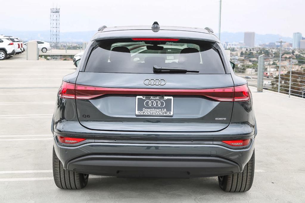 new 2025 Audi Q6 e-tron car, priced at $73,970