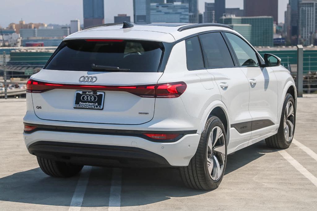 new 2025 Audi Q6 e-tron car, priced at $65,405
