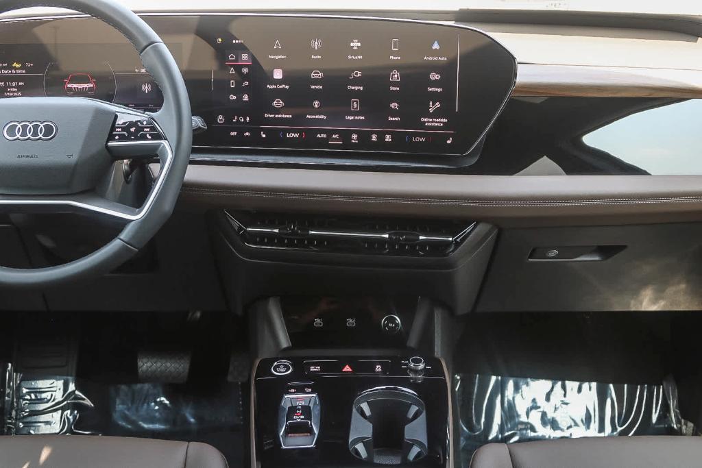 new 2025 Audi Q6 e-tron car, priced at $65,405