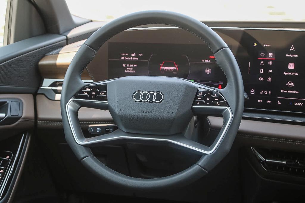 new 2025 Audi Q6 e-tron car, priced at $65,405