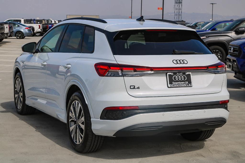 new 2025 Audi Q4 e-tron car, priced at $51,920