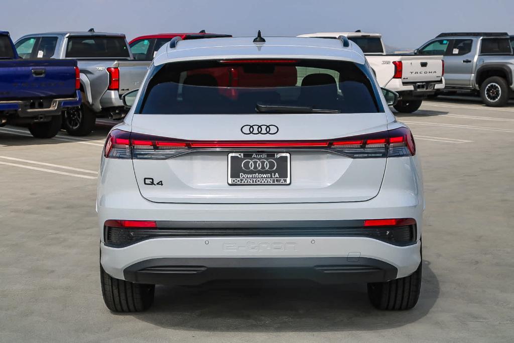 new 2025 Audi Q4 e-tron car, priced at $51,920