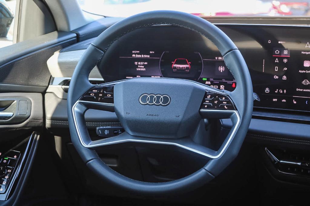 new 2025 Audi Q6 e-tron car, priced at $70,335