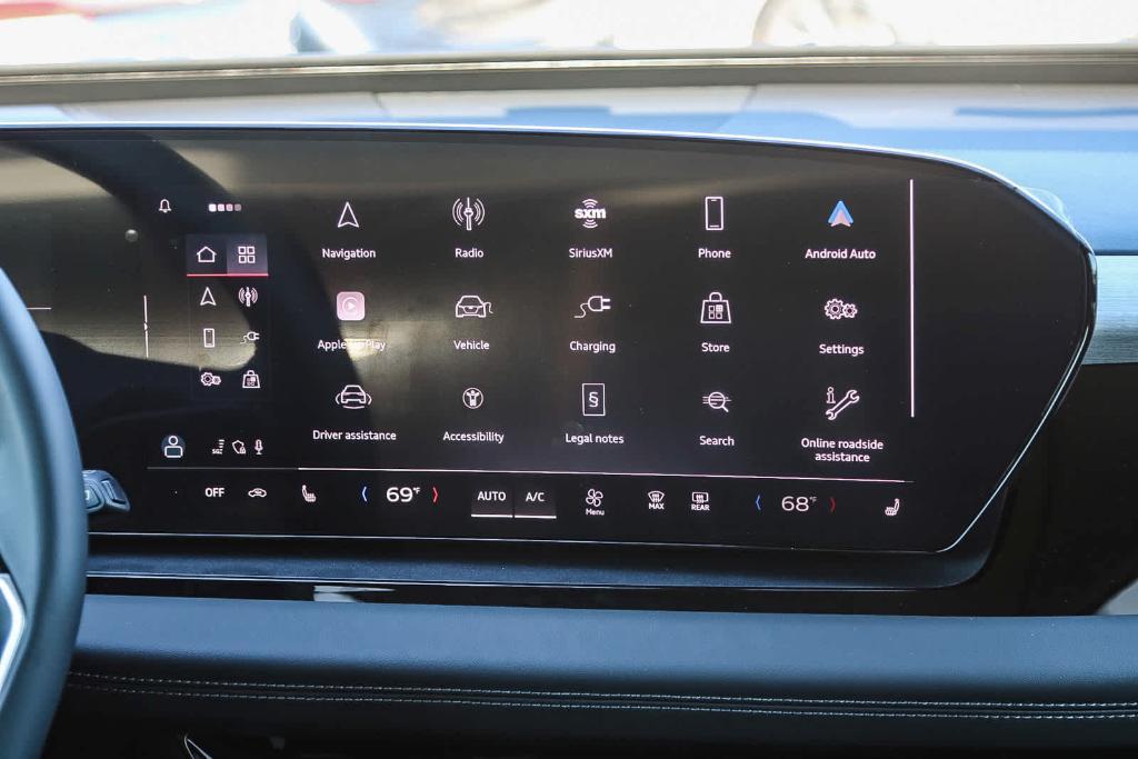 new 2025 Audi Q6 e-tron car, priced at $70,335