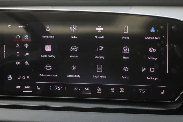 new 2025 Audi Q6 e-tron car, priced at $67,895
