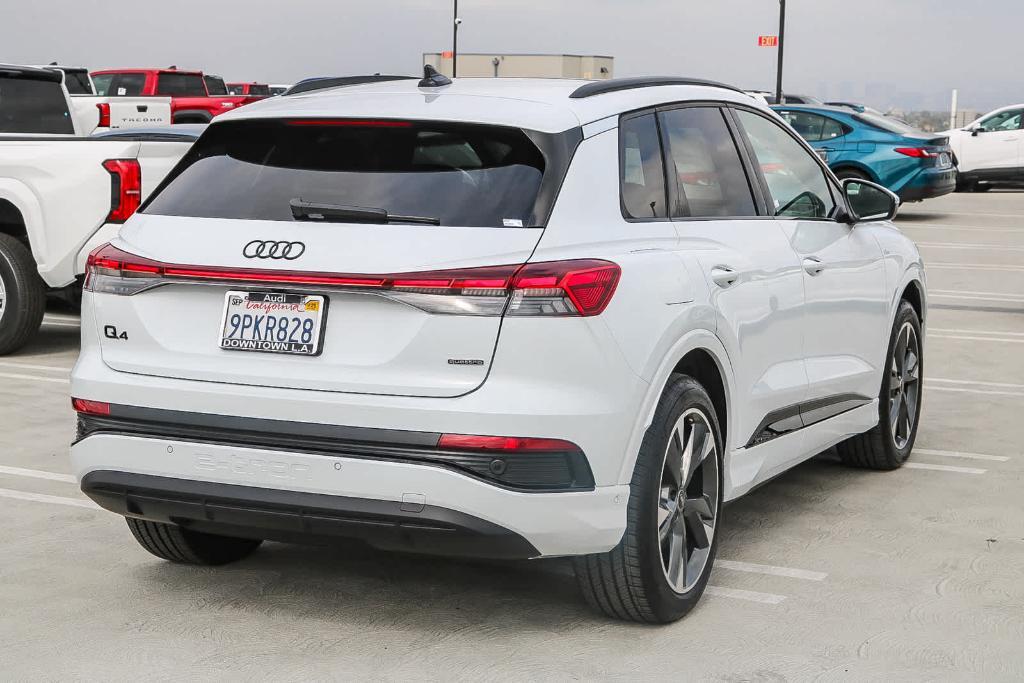 used 2024 Audi Q4 e-tron car, priced at $43,991