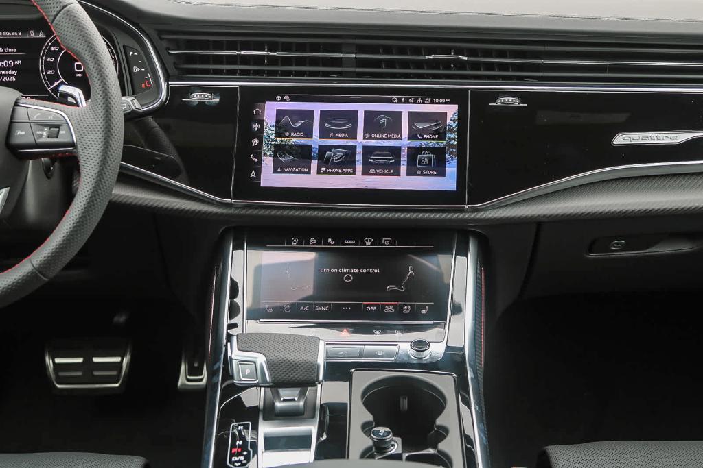 new 2025 Audi RS Q8 car, priced at $145,080