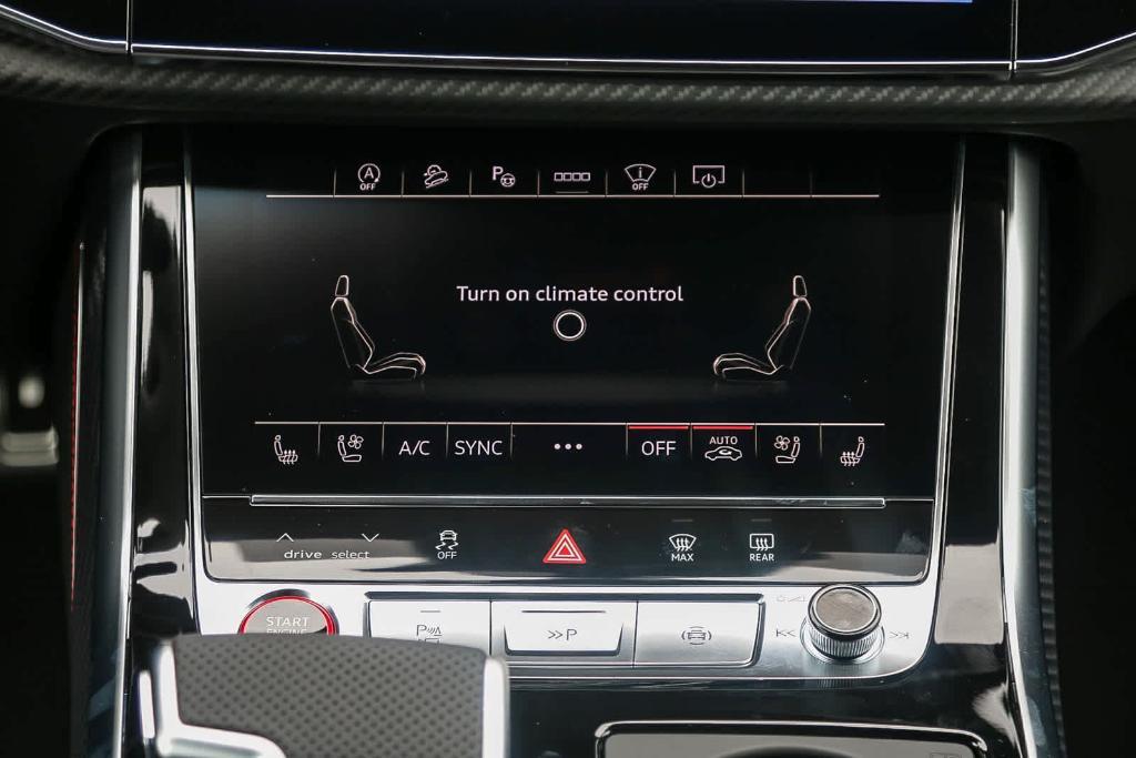 new 2025 Audi RS Q8 car, priced at $145,080