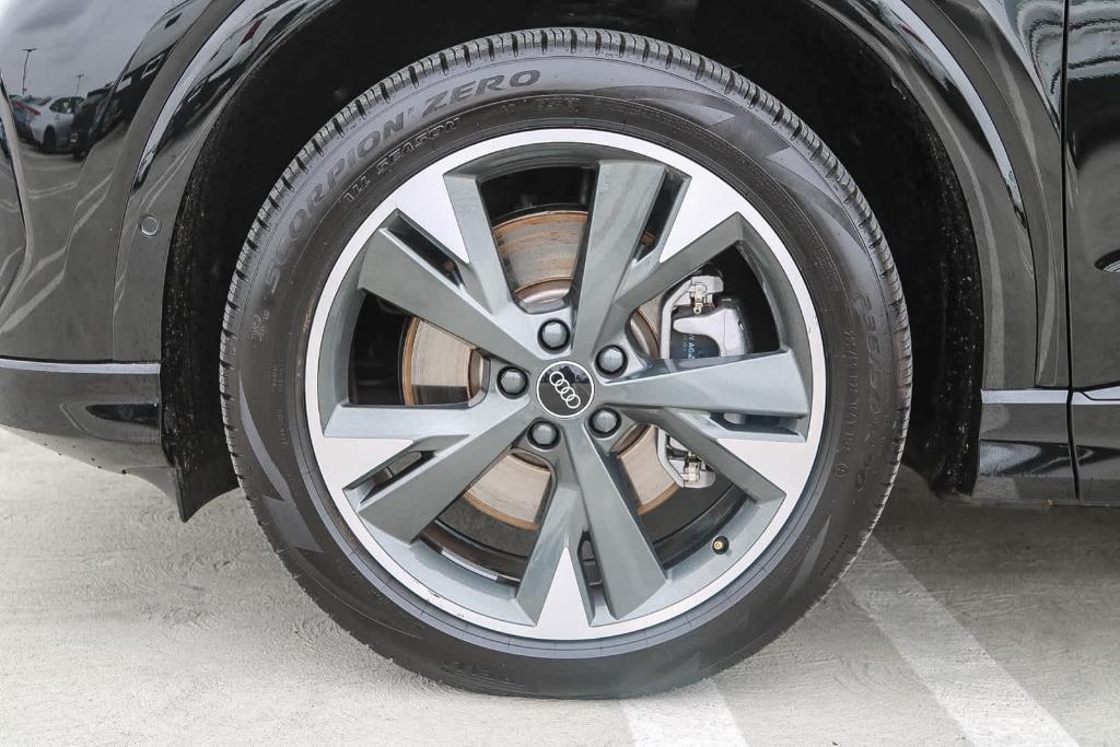 used 2024 Audi Q4 e-tron car, priced at $43,991