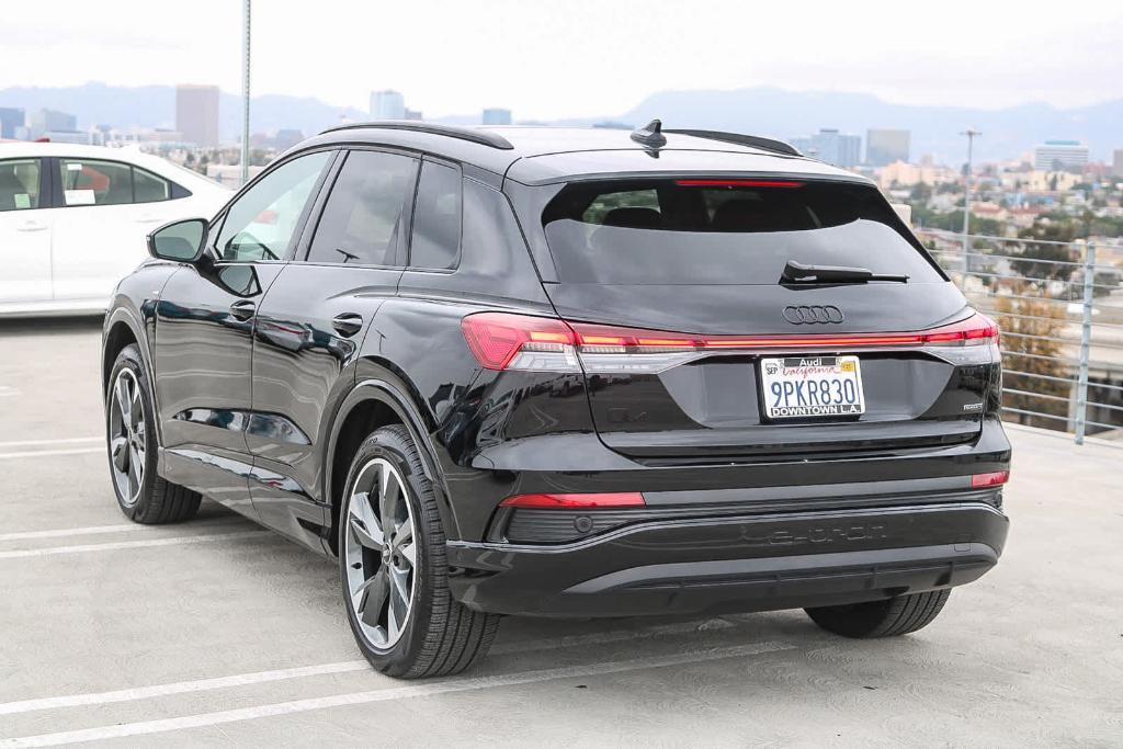 used 2024 Audi Q4 e-tron car, priced at $43,991