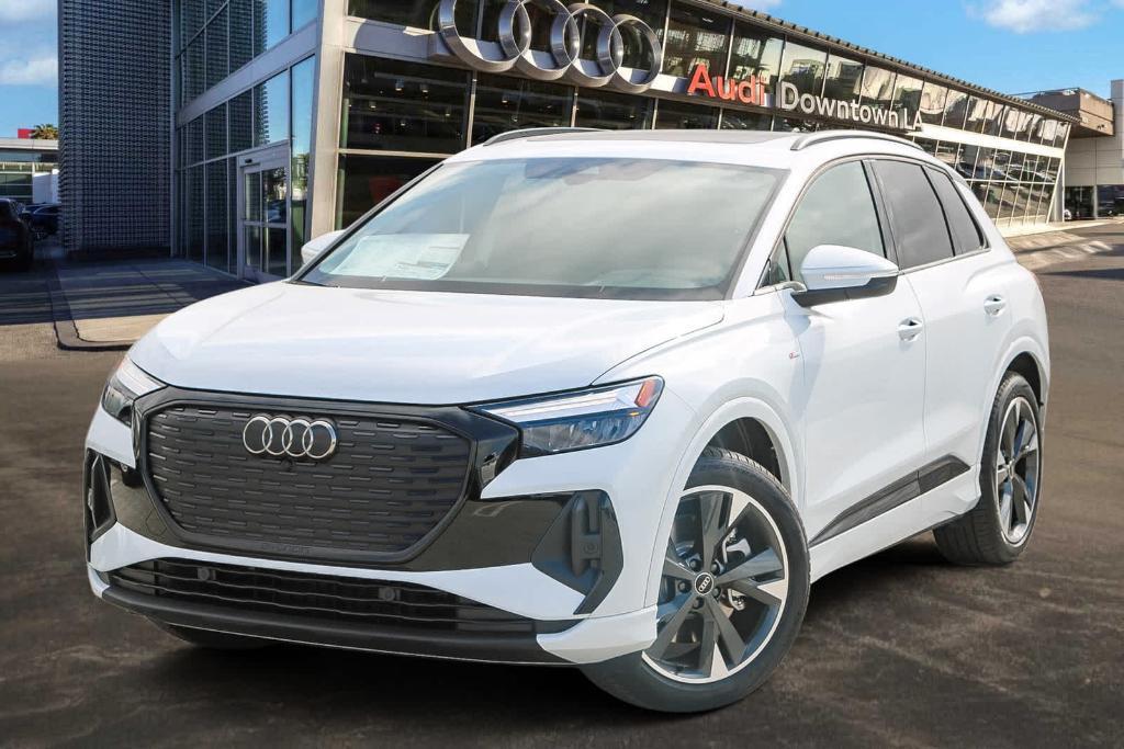 new 2025 Audi Q4 e-tron car, priced at $55,450
