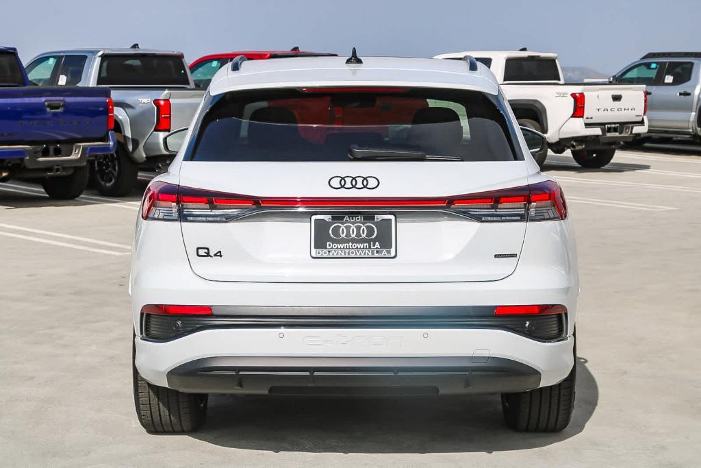 new 2025 Audi Q4 e-tron car, priced at $59,950