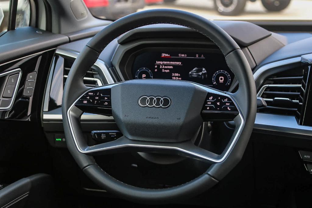 new 2025 Audi Q4 e-tron car, priced at $55,450
