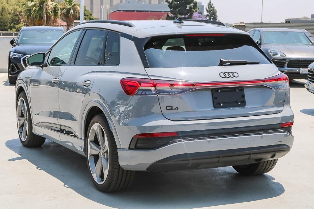 new 2025 Audi Q4 e-tron car, priced at $57,170