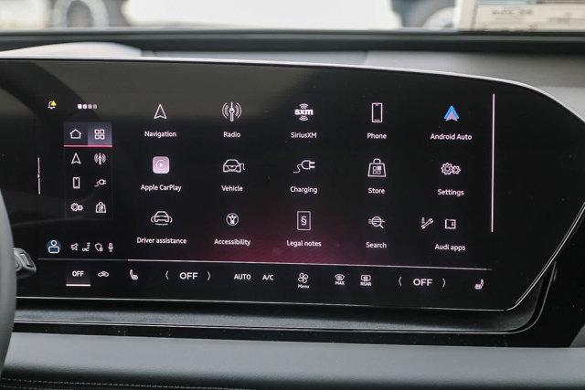 new 2025 Audi Q6 e-tron car, priced at $74,295