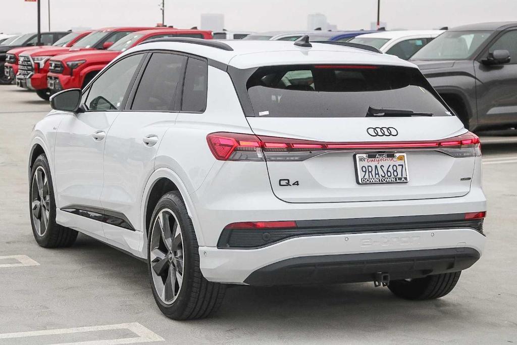 used 2024 Audi Q4 e-tron car, priced at $45,992