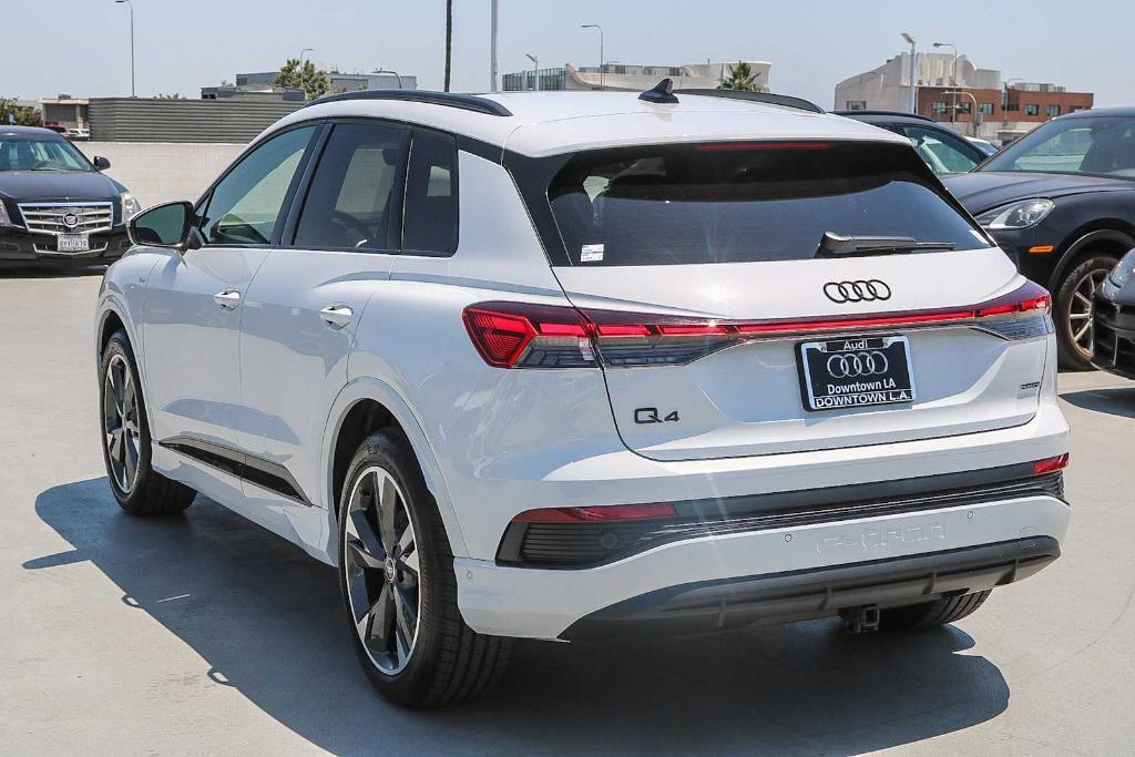used 2024 Audi Q4 e-tron car, priced at $45,992
