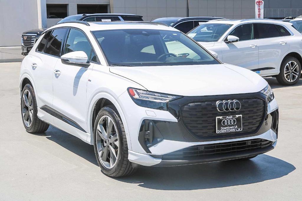 used 2024 Audi Q4 e-tron car, priced at $45,992