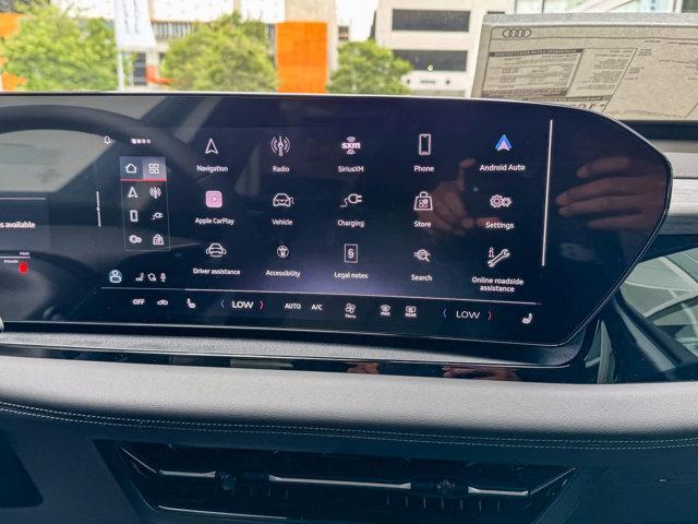 new 2025 Audi Q6 e-tron car, priced at $69,660