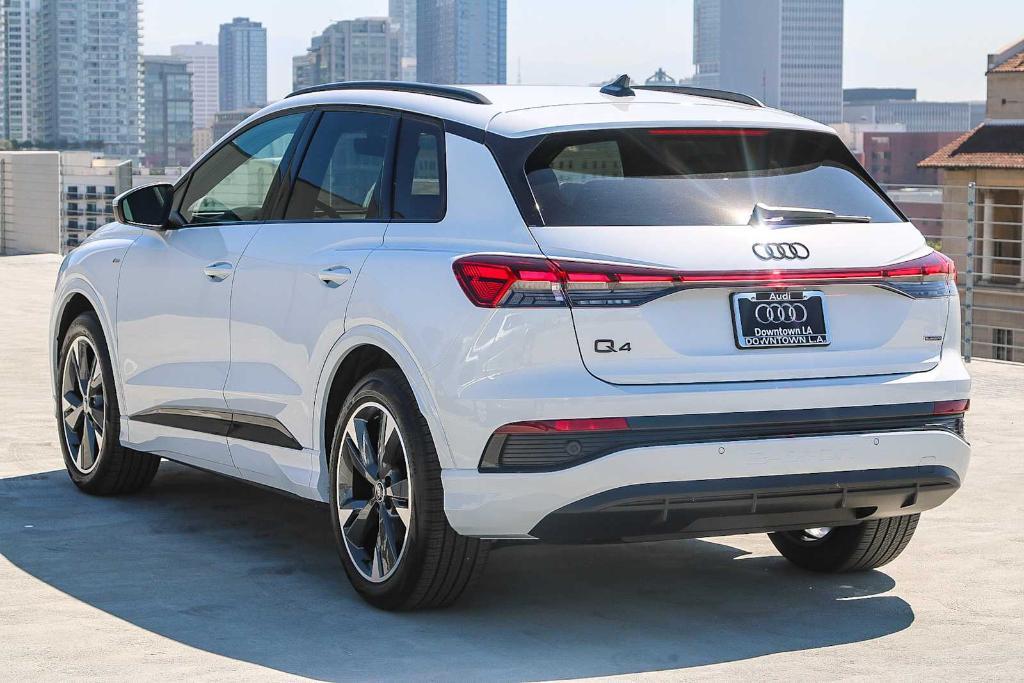 new 2025 Audi Q4 e-tron car, priced at $55,390