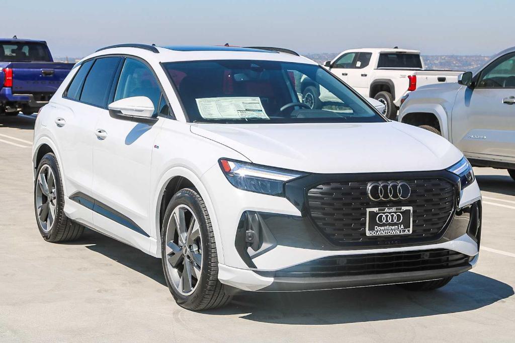 new 2025 Audi Q4 e-tron car, priced at $55,390