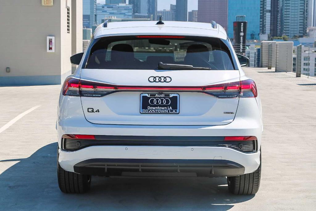 new 2025 Audi Q4 e-tron car, priced at $55,390