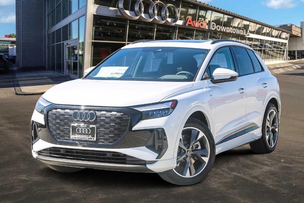 new 2025 Audi Q4 e-tron car, priced at $55,390