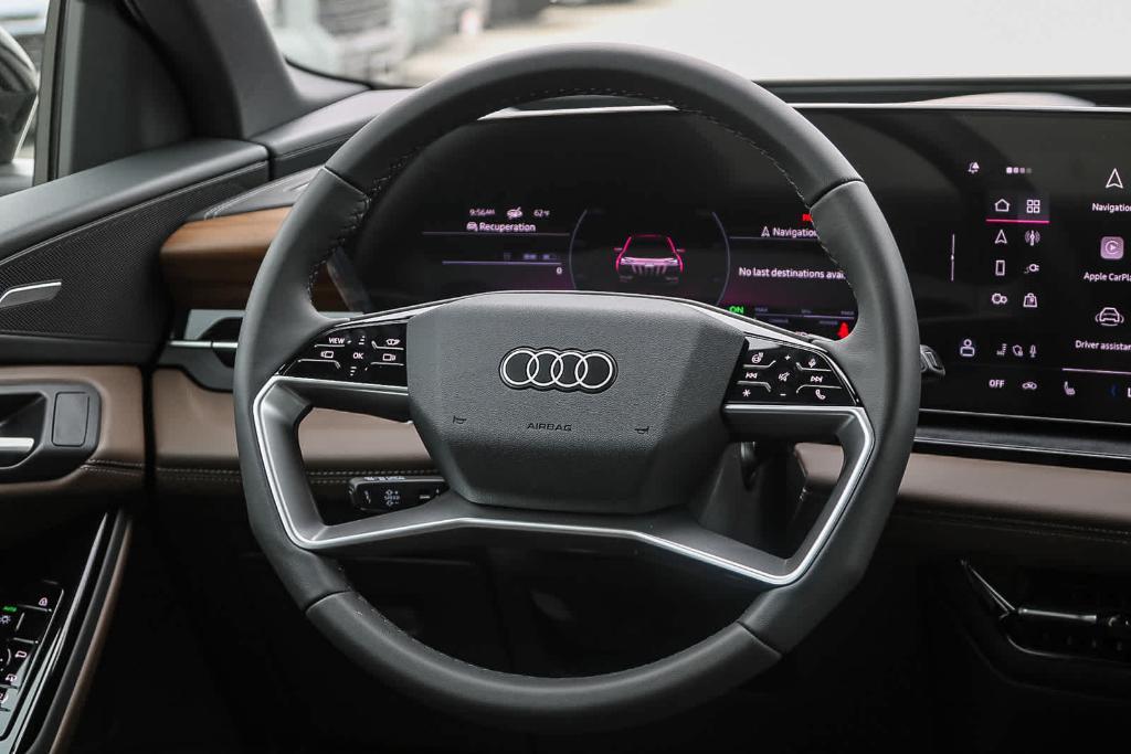 new 2025 Audi Q6 e-tron car, priced at $73,970