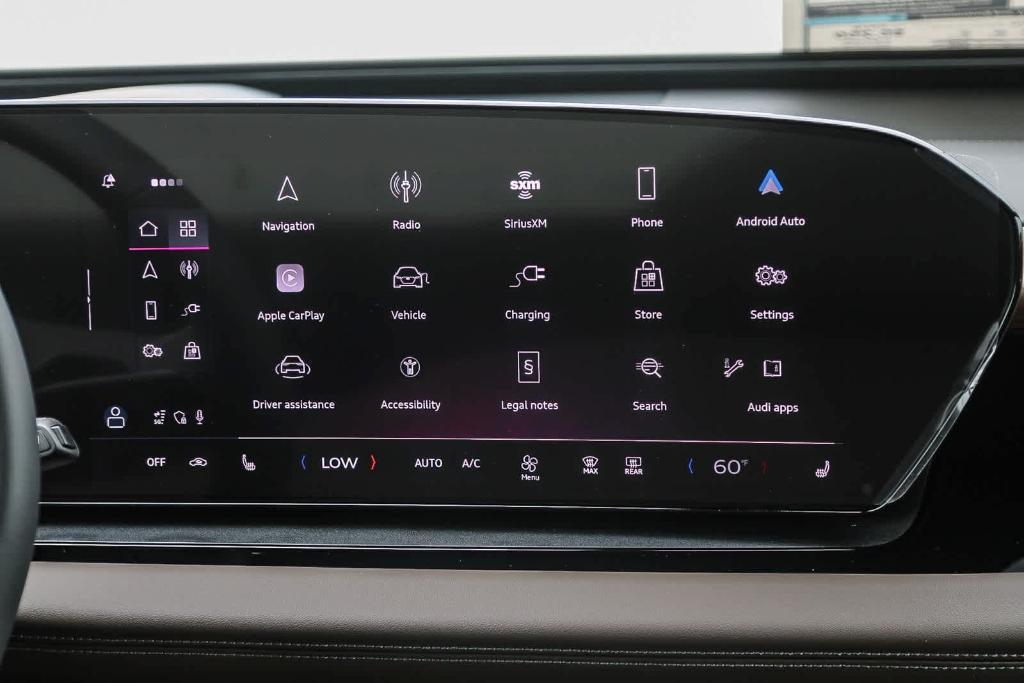 new 2025 Audi Q6 e-tron car, priced at $73,970