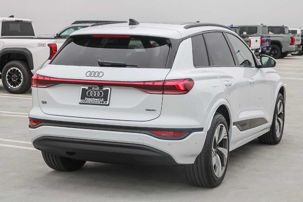 new 2025 Audi Q6 e-tron car, priced at $74,295