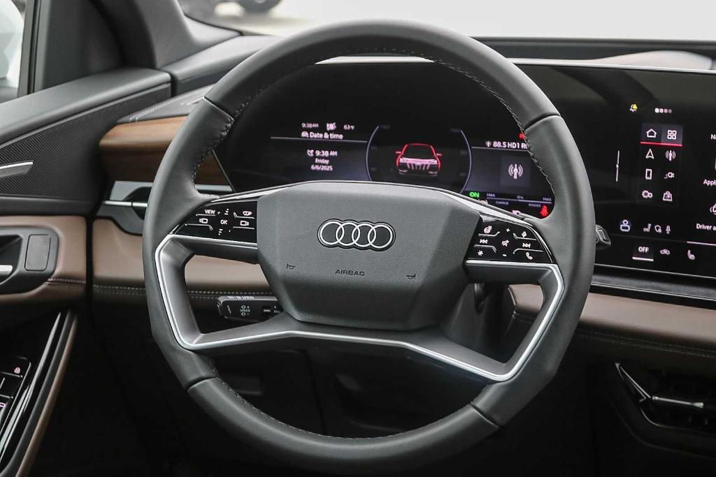 new 2025 Audi Q6 e-tron car, priced at $74,295