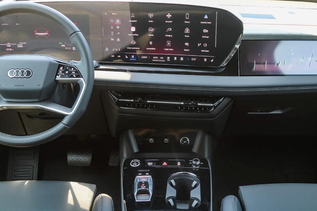 new 2025 Audi Q6 e-tron car, priced at $76,195