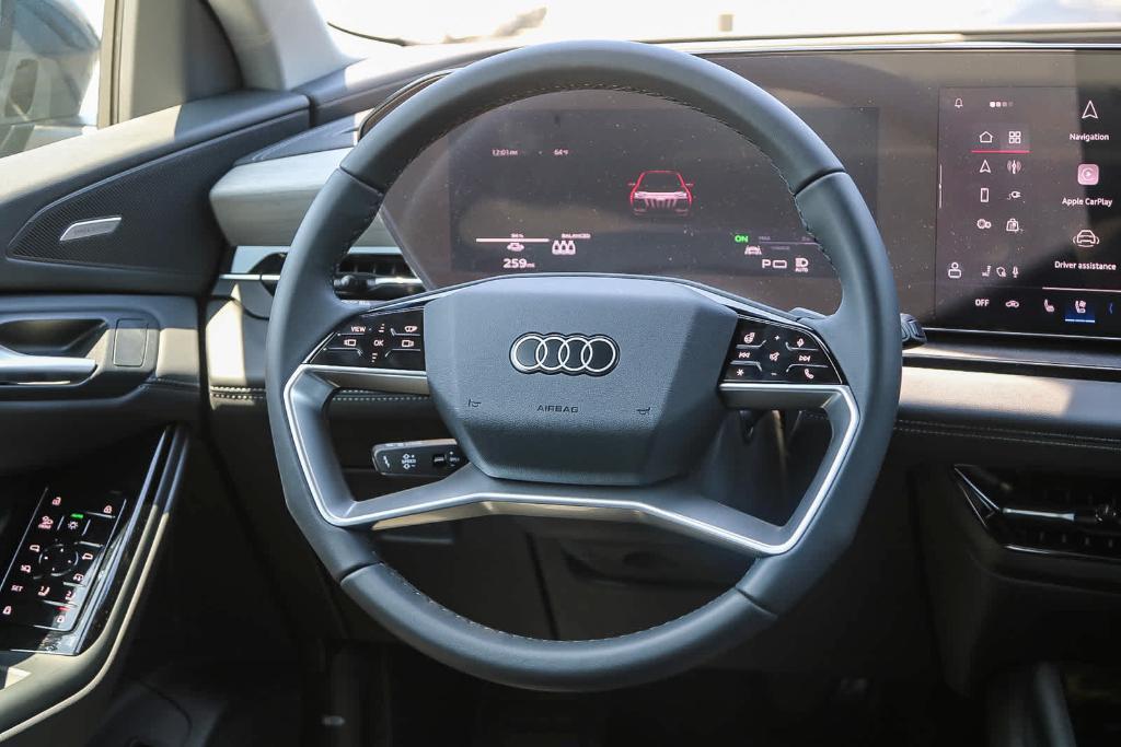 new 2025 Audi Q6 e-tron car, priced at $76,195