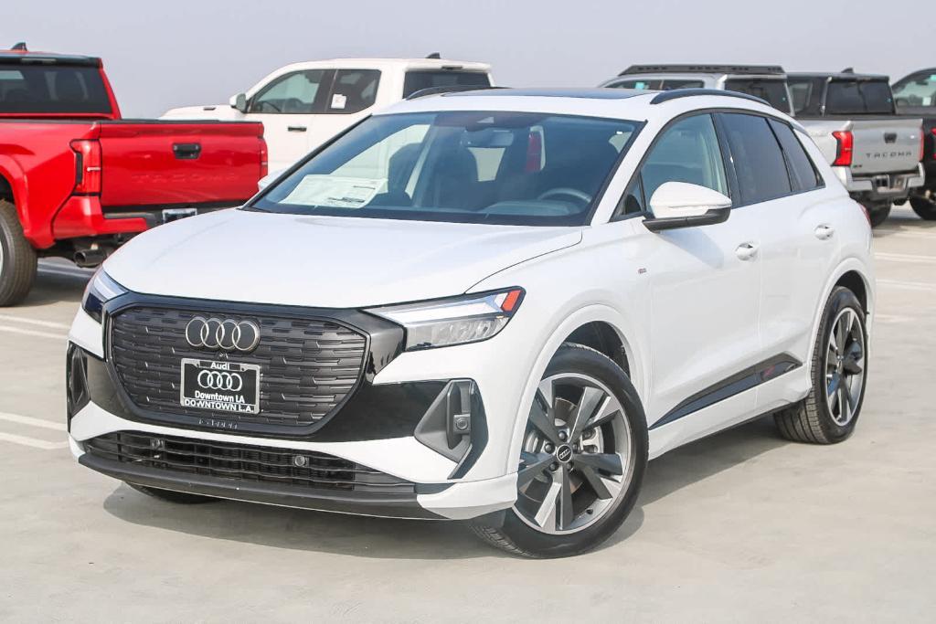 new 2025 Audi Q4 e-tron car, priced at $55,450