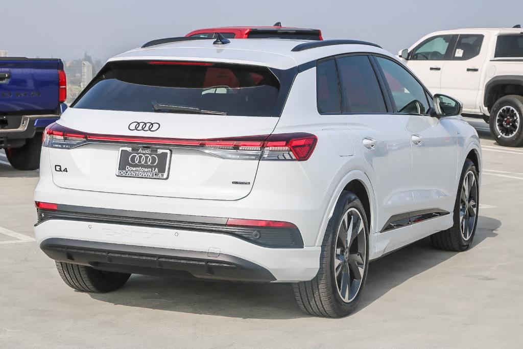 new 2025 Audi Q4 e-tron car, priced at $55,450