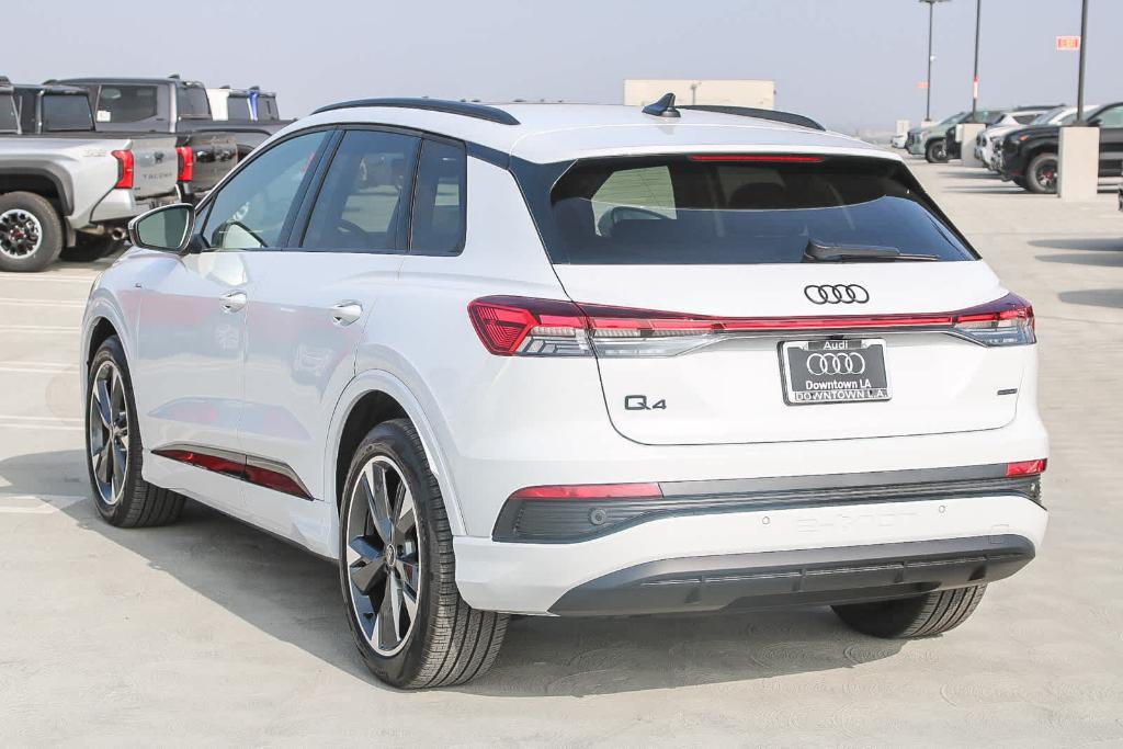 new 2025 Audi Q4 e-tron car, priced at $55,450