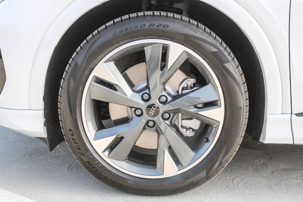 new 2025 Audi Q4 e-tron car, priced at $55,450