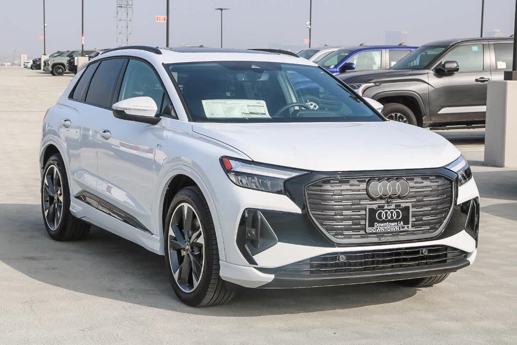 new 2025 Audi Q4 e-tron car, priced at $55,450