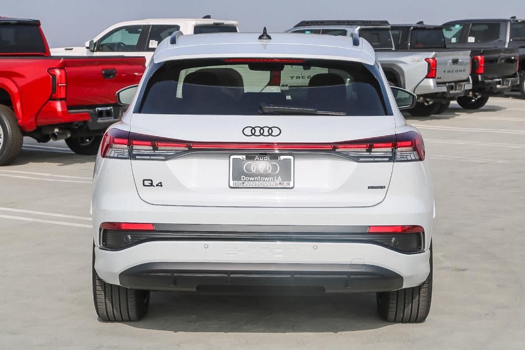 new 2025 Audi Q4 e-tron car, priced at $55,450