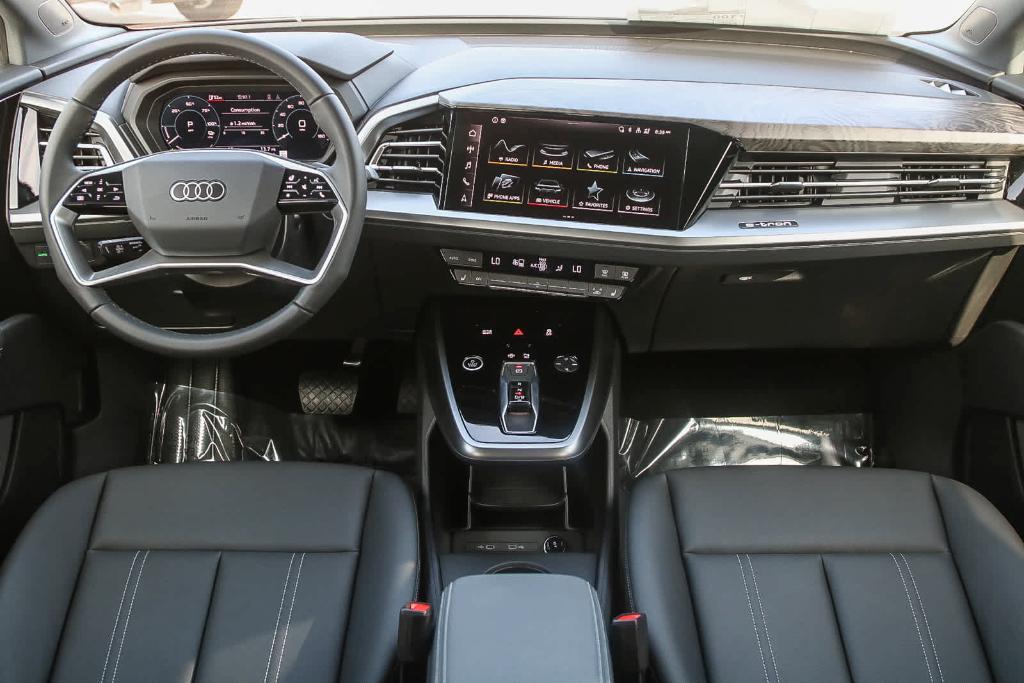 new 2025 Audi Q4 e-tron car, priced at $55,450