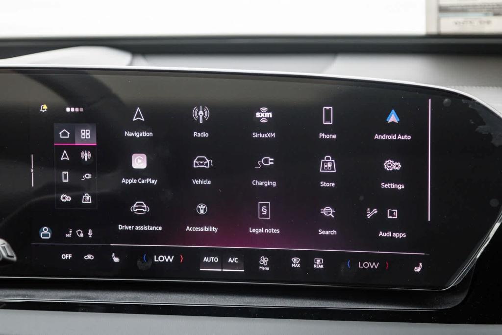 new 2025 Audi Q6 e-tron car, priced at $74,165