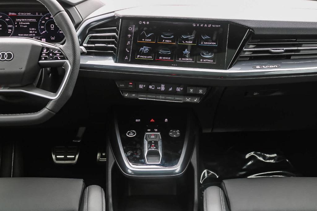 new 2025 Audi Q4 e-tron car, priced at $61,575