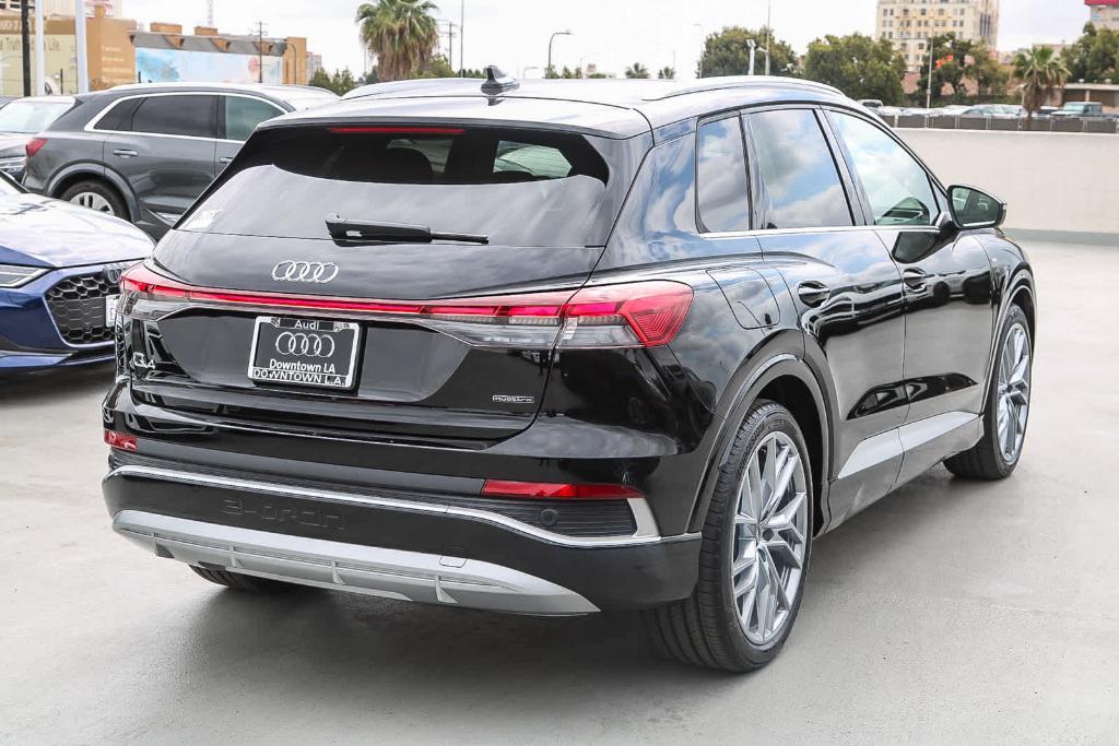 new 2025 Audi Q4 e-tron car, priced at $61,575