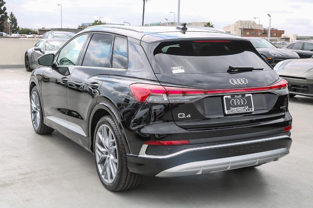 new 2025 Audi Q4 e-tron car, priced at $61,575