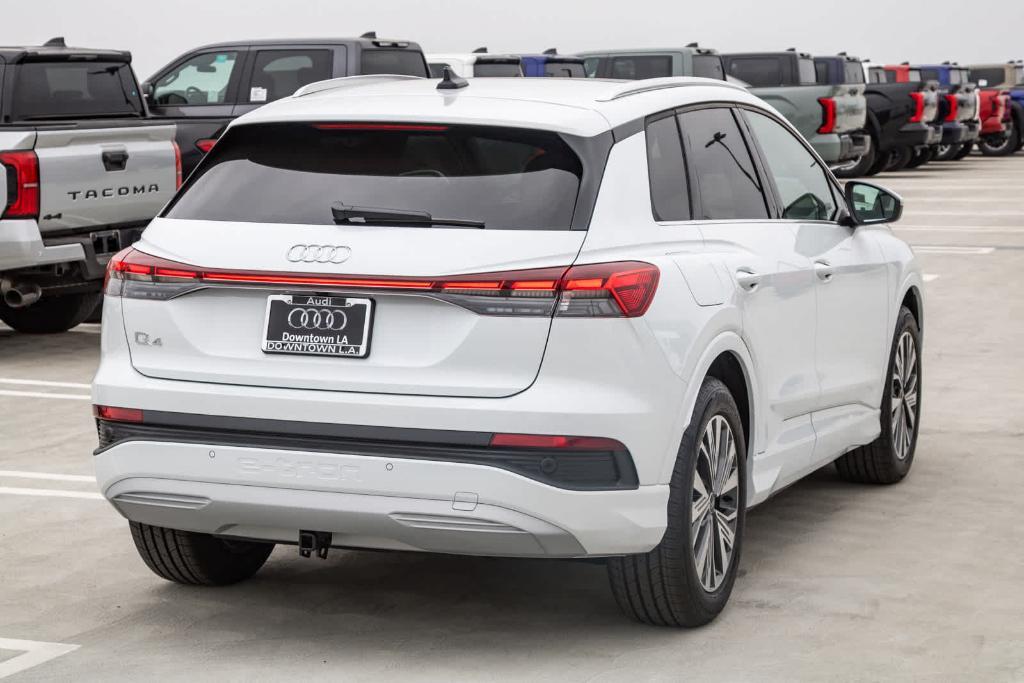 new 2025 Audi Q4 e-tron car, priced at $52,740