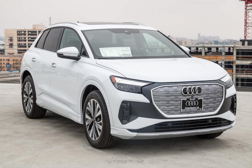 new 2025 Audi Q4 e-tron car, priced at $52,740